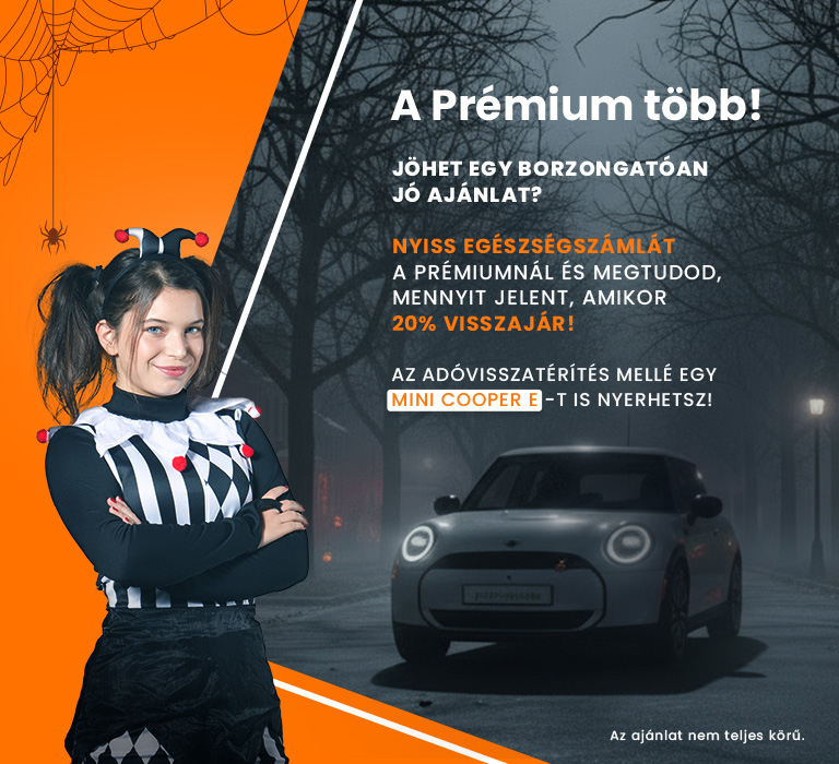 A Prémium több! Nyiss egészségszámlát !