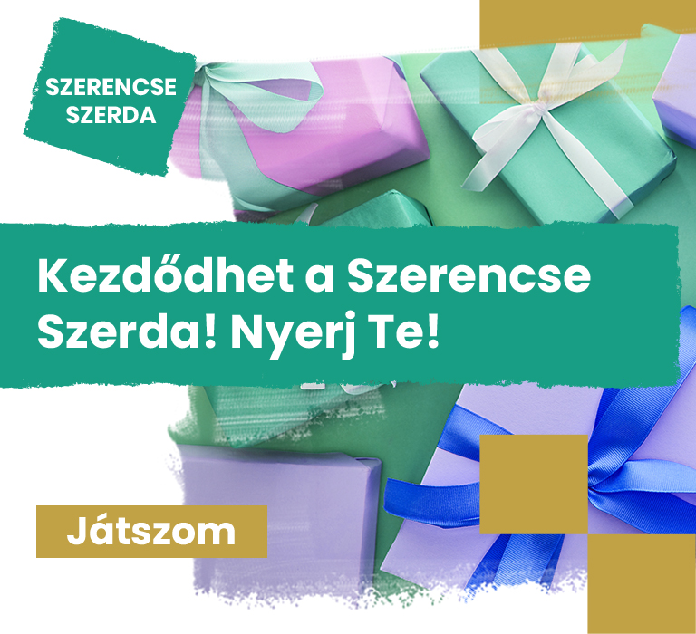 Szerencse Szerda idén utoljára! Játssz Te is!